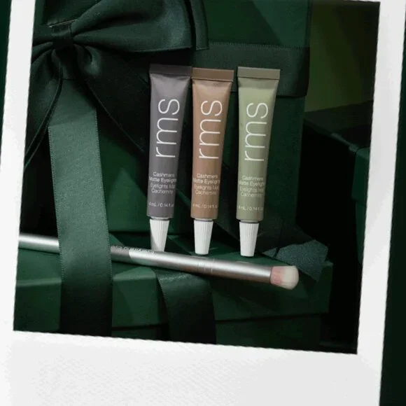 RMS BeautyCashmere Mini Eyelights Trio and Eye Polish Brush (Limited Edition)
